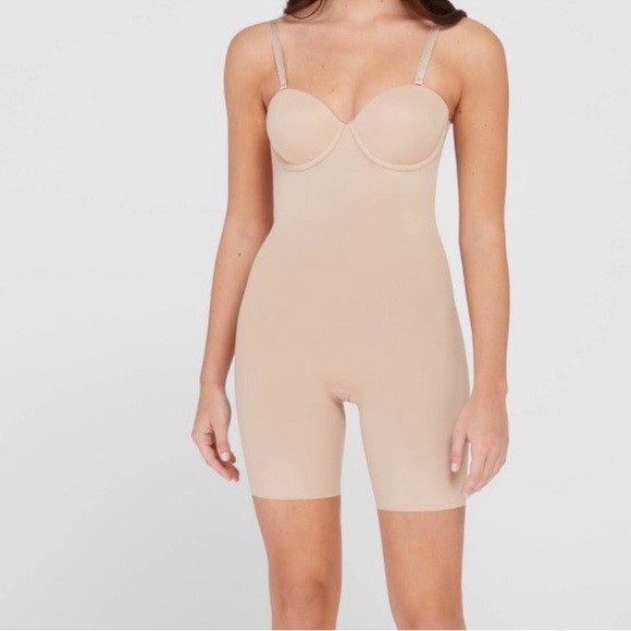 ASSETS by SPANX Strapless Cupped Shaping Bodysuit large new with tags - Picture 11 of 11